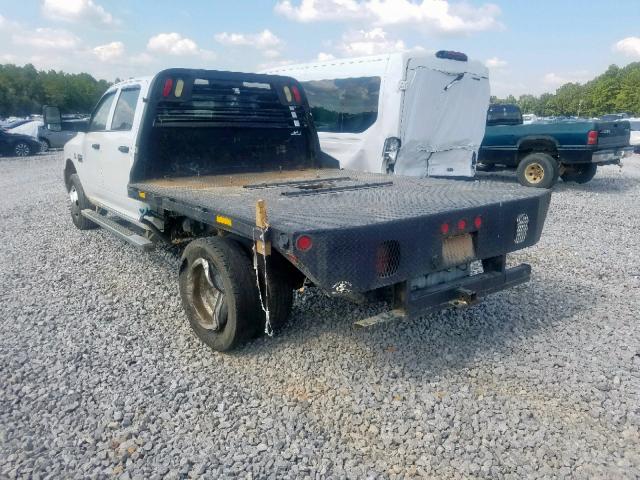 3C7WDTCL5CG138772 - 2012 DODGE RAM 3500 S WHITE photo 3