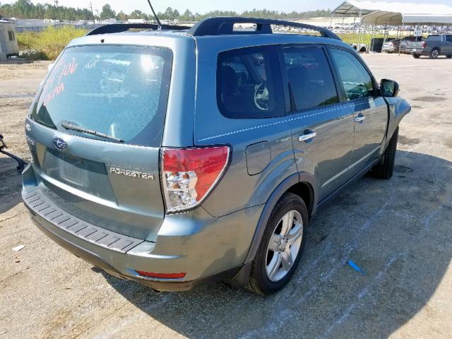 JF2SH646X9H745602 - 2009 SUBARU FORESTER 2 GREEN photo 4