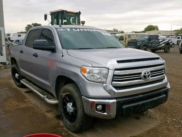 5TFDY5F18GX494746 - 2016 TOYOTA TUNDRA CRE SILVER photo 1