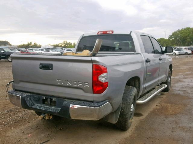 5TFDY5F18GX494746 - 2016 TOYOTA TUNDRA CRE SILVER photo 4