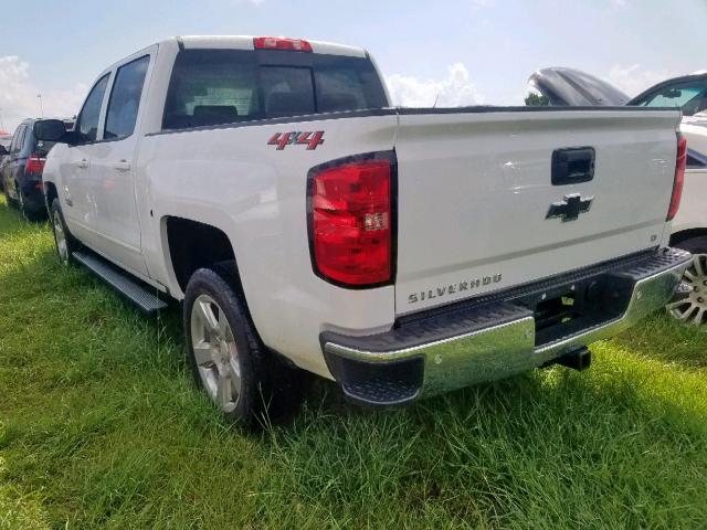 3GCUKREC7JG423786 - 2018 CHEVROLET SILVERADO WHITE photo 3