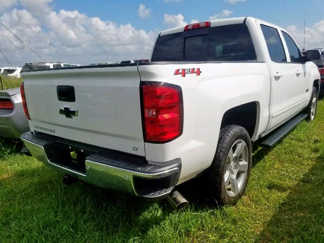 3GCUKREC7JG423786 - 2018 CHEVROLET SILVERADO WHITE photo 4