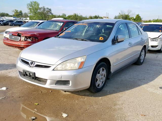 JHMCM564X6C011358 - 2006 HONDA ACCORD LX SILVER photo 2