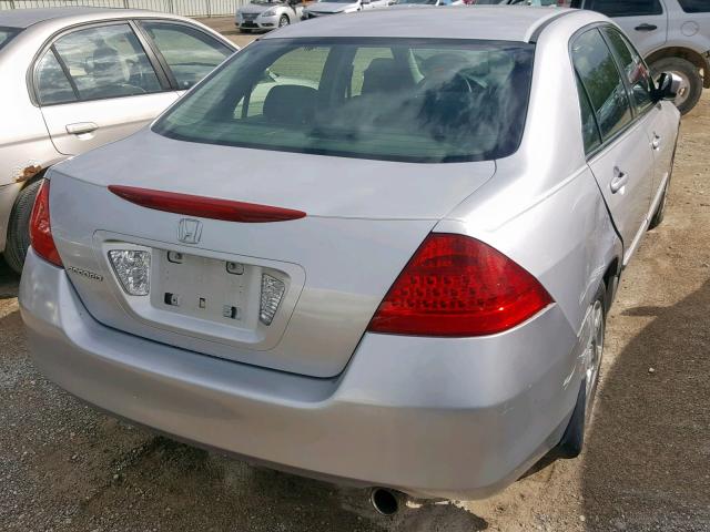 JHMCM564X6C011358 - 2006 HONDA ACCORD LX SILVER photo 4