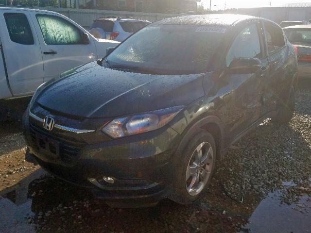 3CZRU6H54HM732388 - 2017 HONDA HR-V EX GREEN photo 2