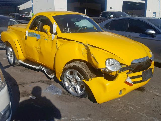 1GCES14P34B112198 - 2004 CHEVROLET SSR 黄色 照片 1