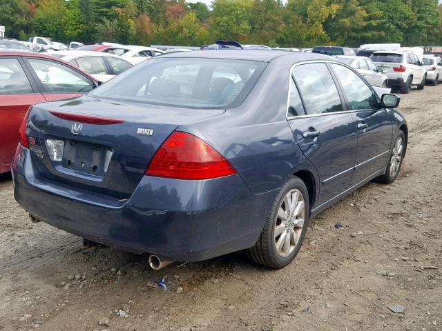 1HGCM66477A029239 - 2007 HONDA ACCORD SE CHARCOAL photo 4