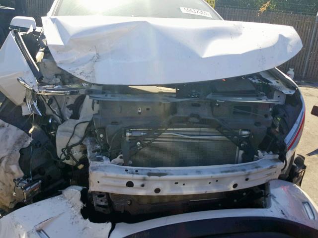 2FMDK4KC4EBA10994 - 2014 FORD EDGE LIMIT WHITE photo 9