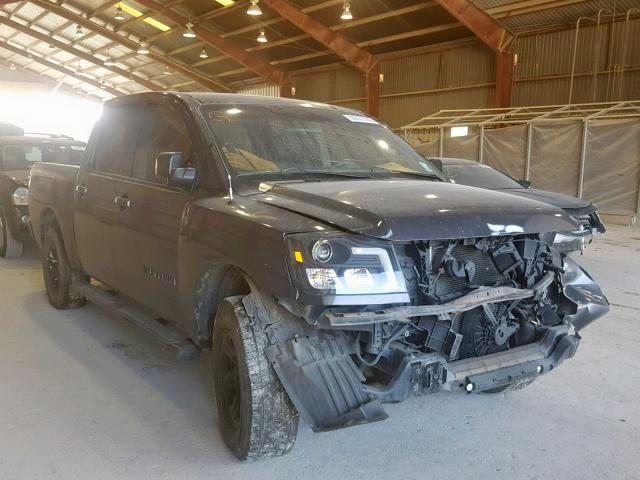 1N6BA07A26N565394 - 2006 NISSAN TITAN XE GRAY photo 1