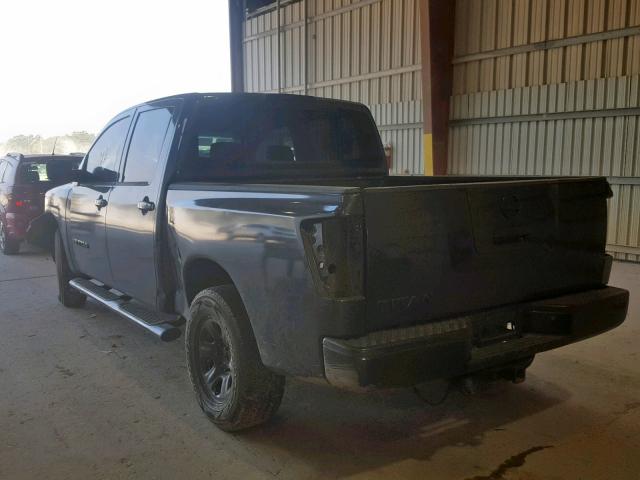 1N6BA07A26N565394 - 2006 NISSAN TITAN XE GRAY photo 3