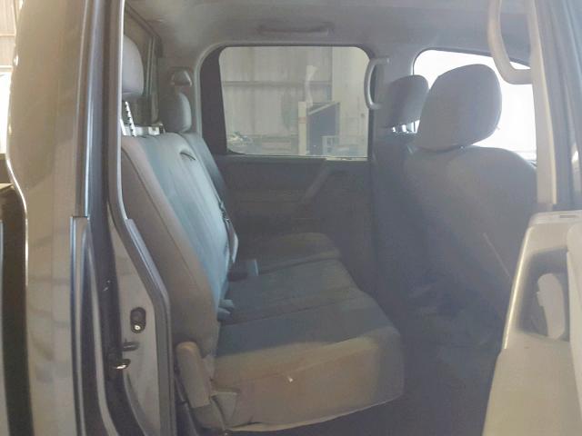 1N6BA07A26N565394 - 2006 NISSAN TITAN XE GRAY photo 6