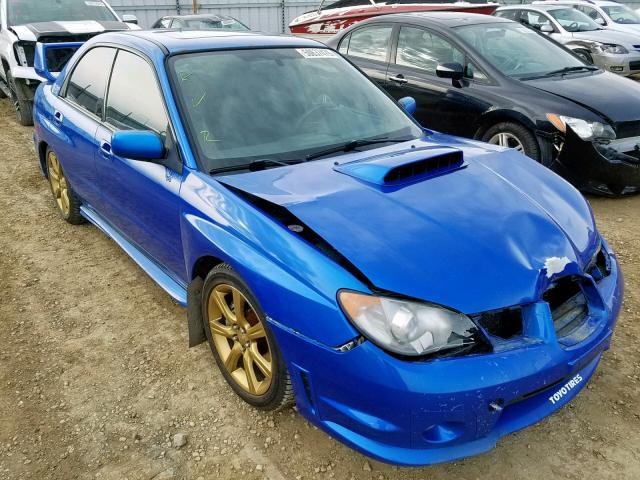 JF1GD79626G500895 - 2006 SUBARU IMPREZA WR BLUE photo 1