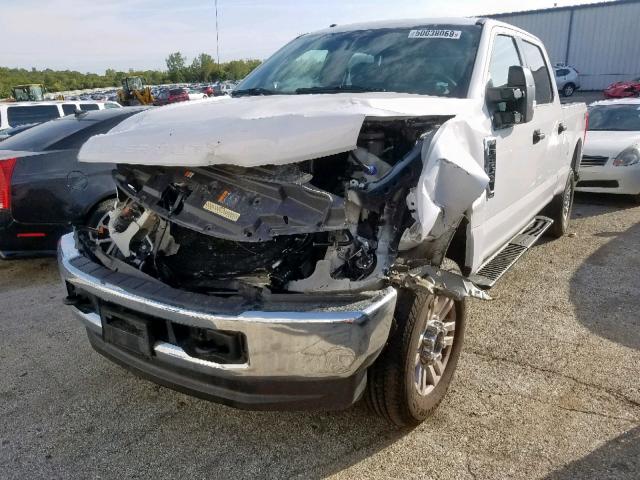 1FT7W2B68KED75506 - 2019 FORD F250 SUPER WHITE photo 2