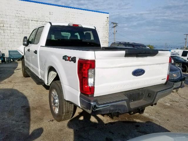 1FT7W2B68KED75506 - 2019 FORD F250 SUPER WHITE photo 3