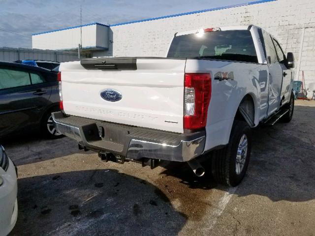 1FT7W2B68KED75506 - 2019 FORD F250 SUPER WHITE photo 4