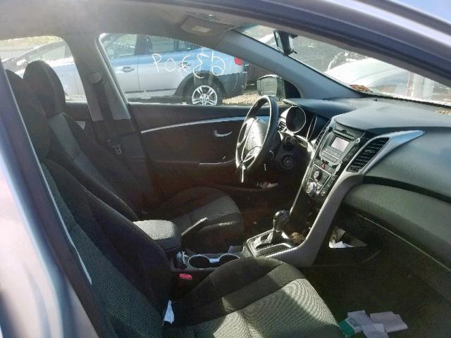 KMHD35LE8DU152728 - 2013 HYUNDAI ELANTRA GT SILVER photo 5