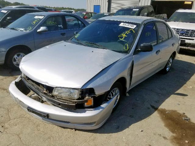 JA3AY26A2VU014036 - 1997 MITSUBISHI MIRAGE DE SILVER photo 2