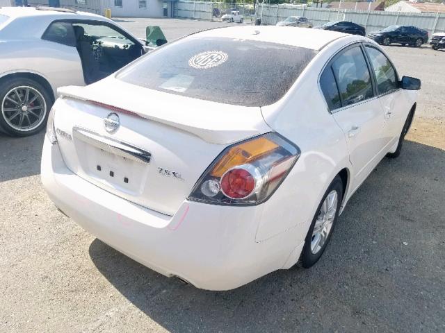 1N4AL2AP4CN558210 - 2012 NISSAN ALTIMA BAS WHITE photo 4