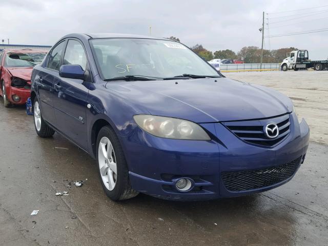 JM1BK123841154309 - 2004 MAZDA 3 S BLUE photo 1