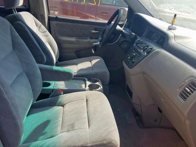 5FNRL18834B093909 - 2004 HONDA ODYSSEY EX GRAY photo 5