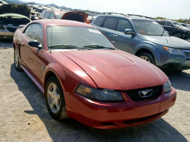 1FAFP40654F163480 - 2004 FORD MUSTANG RED photo 1