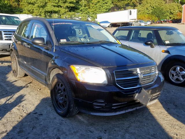 1B3HB48B17D255321 - 2007 DODGE CALIBER SX BLACK photo 1