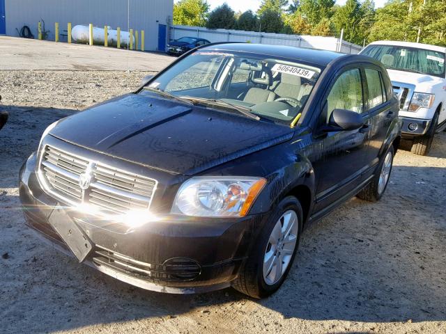 1B3HB48B17D255321 - 2007 DODGE CALIBER SX BLACK photo 2