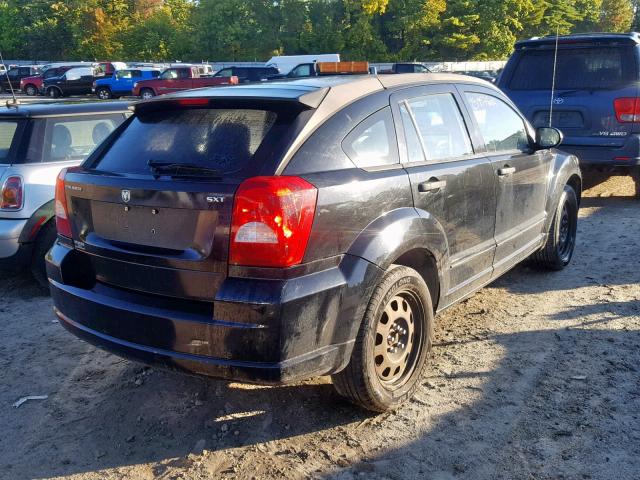 1B3HB48B17D255321 - 2007 DODGE CALIBER SX BLACK photo 4