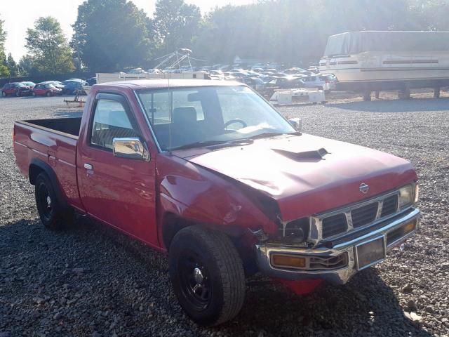 1N6SD11S0RC421311 - 1994 NISSAN TRUCK BASE RED photo 1