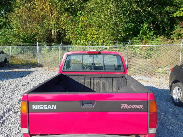 1N6SD11S0RC421311 - 1994 NISSAN TRUCK BASE RED photo 6