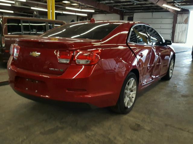 1G11D5SR8DF353986 - 2013 CHEVROLET MALIBU 1LT წითელი ფოტო 4