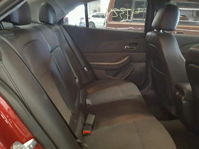 1G11D5SR8DF353986 - 2013 CHEVROLET MALIBU 1LT წითელი ფოტო 6