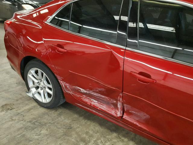 1G11D5SR8DF353986 - 2013 CHEVROLET MALIBU 1LT წითელი ფოტო 9