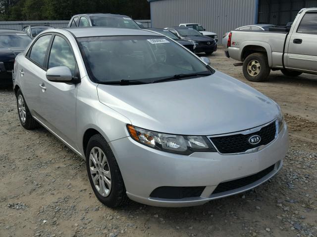 KNAFU4A27B5351965 - 2011 KIA FORTE EX SILVER photo 1