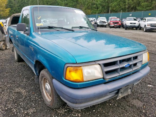 1FTCR10A4RTA59260 - 1994 FORD RANGER GREEN photo 1