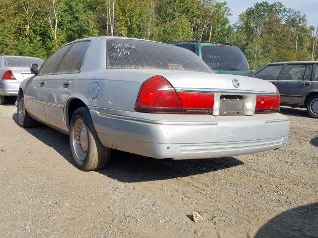 2MEFM75W3XX611168 - 1999 MERCURY GRAND MARQ SILVER photo 3