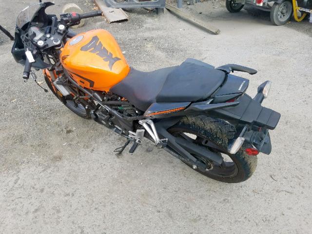 MLHNC5153G5200224 - 2016 HONDA CBR300 RA ORANGE photo 3