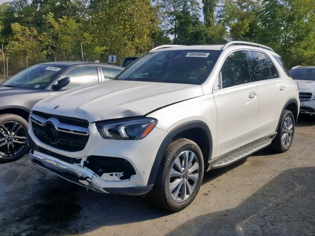 4JGFB4KB5LA033242 - 2020 MERCEDES-BENZ GLE 350 4M WHITE photo 2