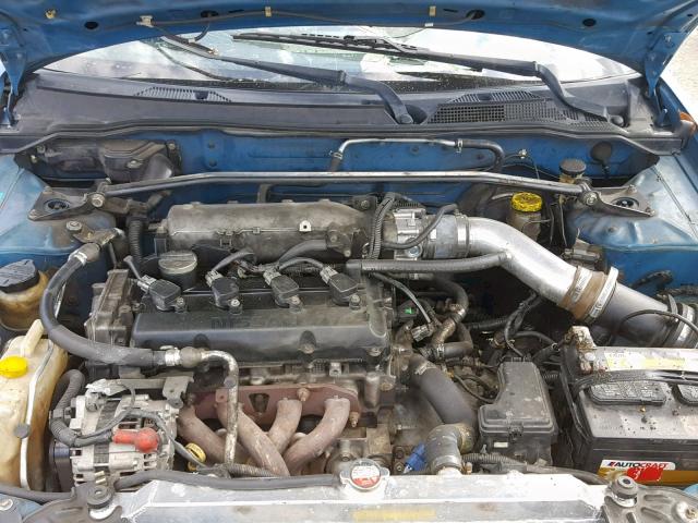 3N1AB51D53L719137 - 2003 NISSAN SENTRA SE- BLUE photo 7