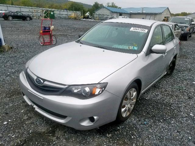 JF1GE6A60AH500495 - 2010 SUBARU IMPREZA 2. SILVER photo 2