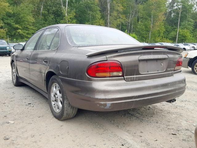 1G3WH52H41F170802 - 2001 OLDSMOBILE INTRIGUE G BROWN photo 3