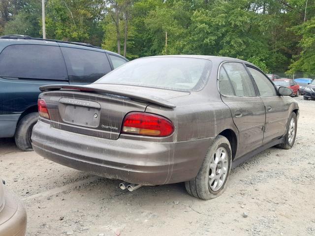 1G3WH52H41F170802 - 2001 OLDSMOBILE INTRIGUE G BROWN photo 4