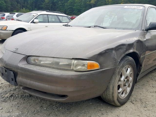 1G3WH52H41F170802 - 2001 OLDSMOBILE INTRIGUE G BROWN photo 9