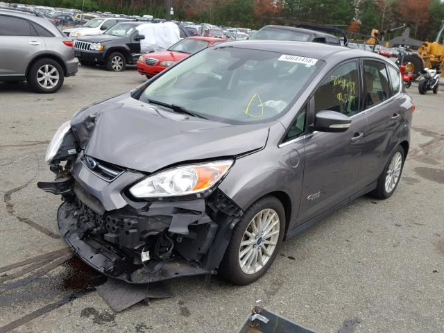 1FADP5CU7DL534339 - 2013 FORD C-MAX PREM GRAY photo 2