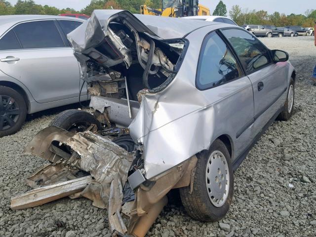 1HGEJ6124VL073787 - 1997 HONDA CIVIC DX SILVER photo 4