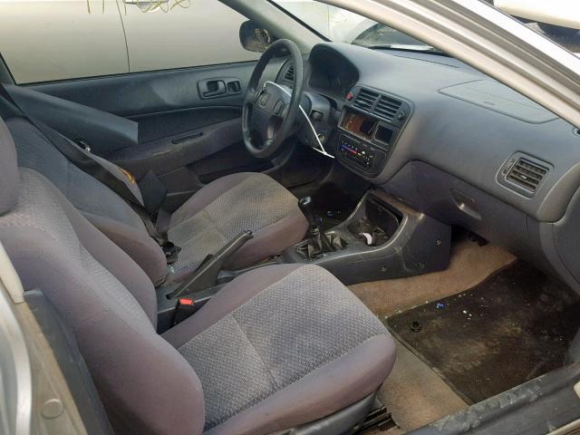 1HGEJ6124VL073787 - 1997 HONDA CIVIC DX SILVER photo 5