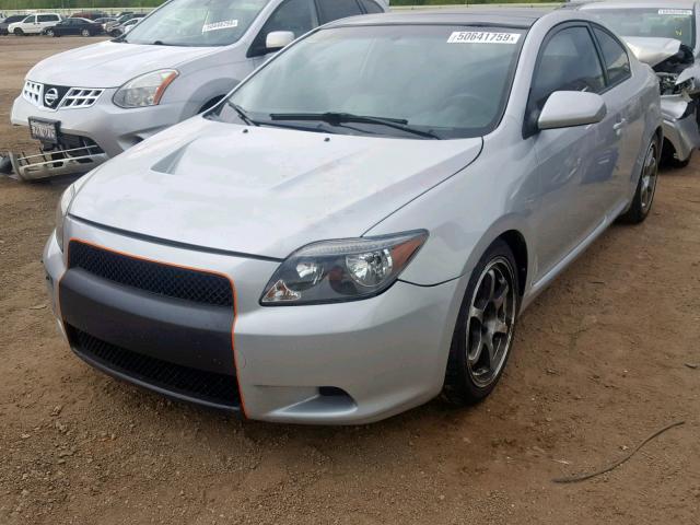 JTKDE167650031623 - 2005 TOYOTA SCION TC ვერცხლისფერი ფოტო 2