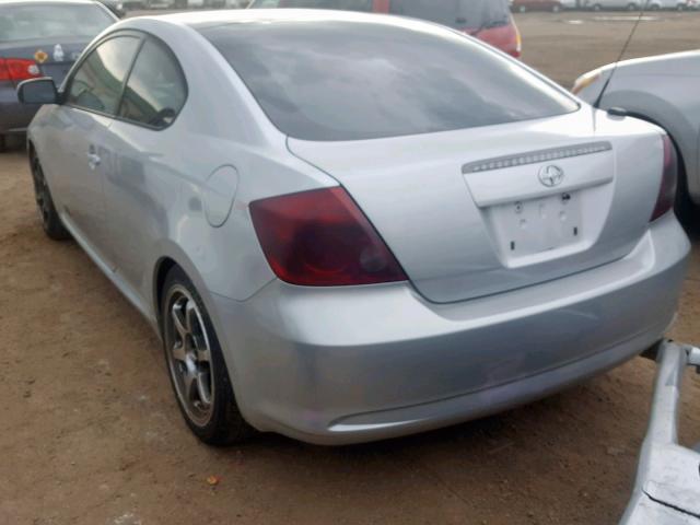 JTKDE167650031623 - 2005 TOYOTA SCION TC ვერცხლისფერი ფოტო 3
