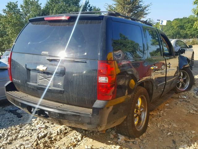 1GNFC13J37R299380 - 2007 CHEVROLET TAHOE C150 BLACK photo 4