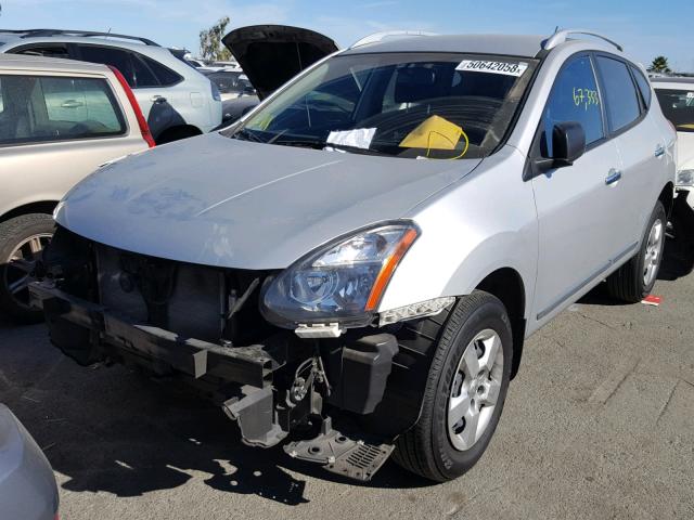 JN8AS5MT4FW671701 - 2015 NISSAN ROGUE SELE SILVER photo 2